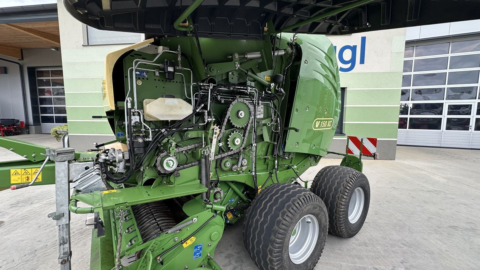 Rundballenpresse des Typs Krone Comprima V150 XC X-treme, Gebrauchtmaschine in Hürm (Bild 11)