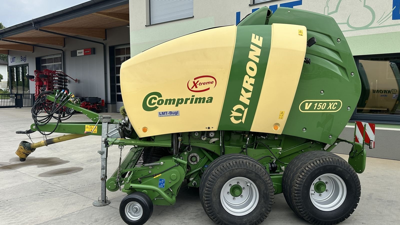 Rundballenpresse des Typs Krone Comprima V150 XC X-treme, Gebrauchtmaschine in Hürm (Bild 4)