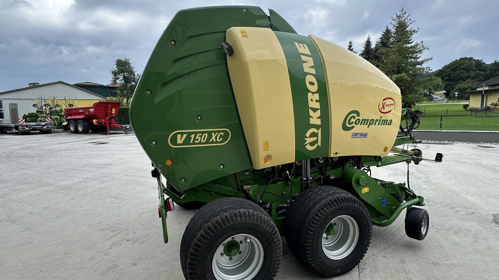 Rundballenpresse des Typs Krone Comprima V150 XC X-treme, Gebrauchtmaschine in Hürm (Bild 5)