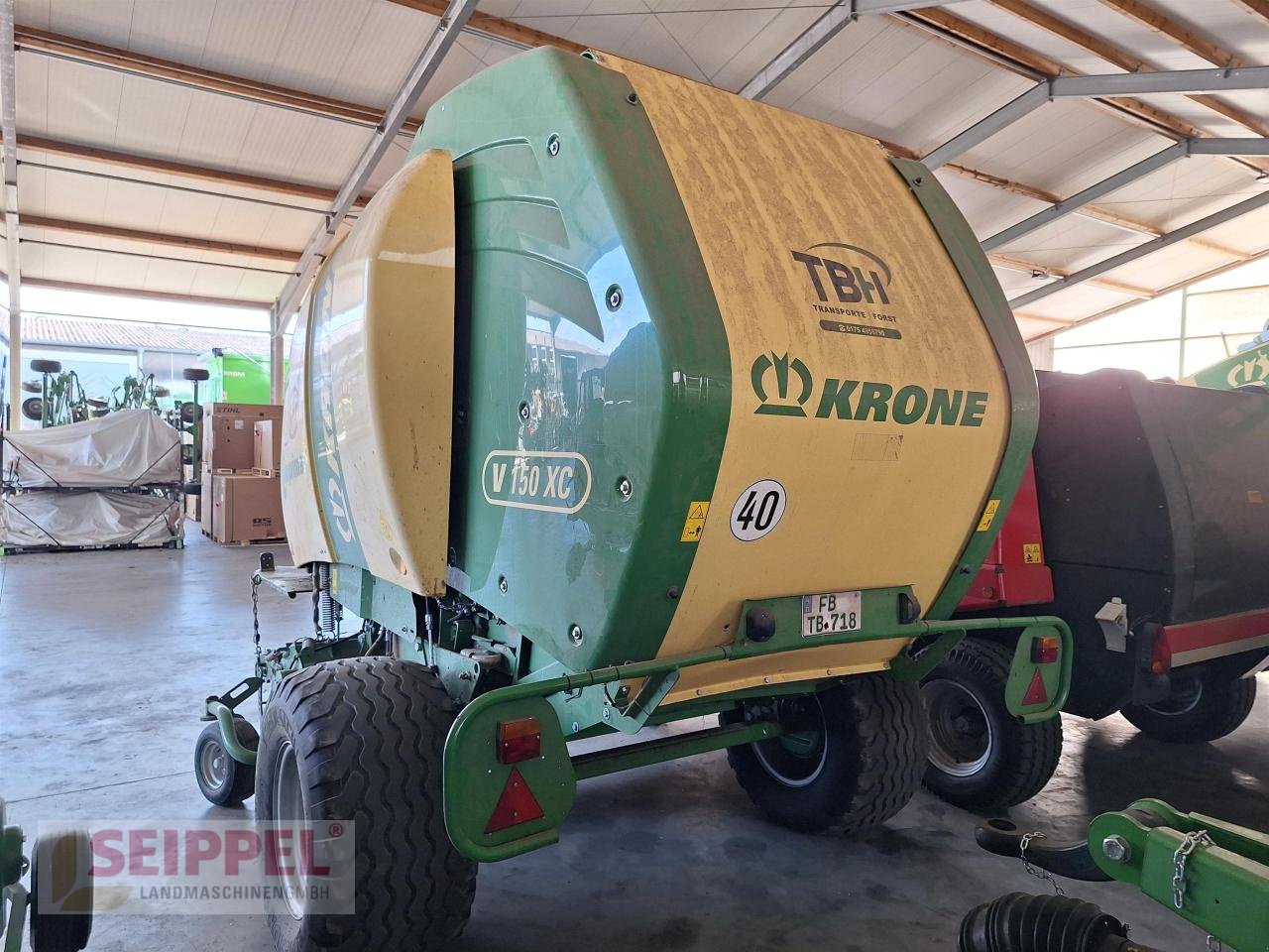 Rundballenpresse typu Krone Comprima V150 XC Xt Extreme, Gebrauchtmaschine v Groß-Umstadt (Obrázok 3)
