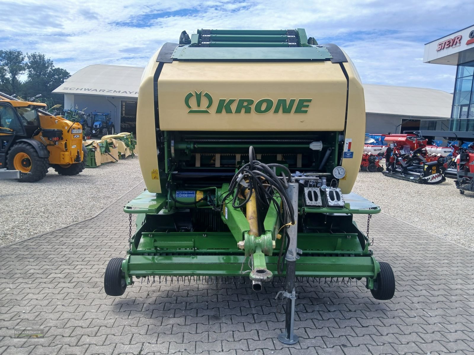 Rundballenpresse typu Krone Comprima V150 XC, Gebrauchtmaschine v Aurolzmünster (Obrázek 7)
