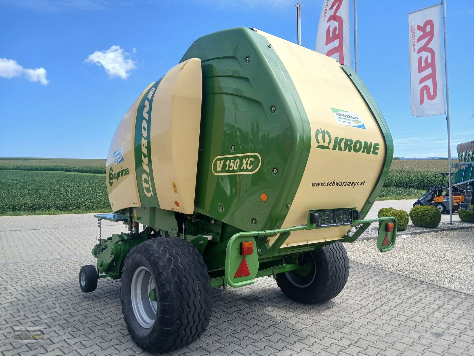 Rundballenpresse typu Krone Comprima V150 XC, Gebrauchtmaschine v Aurolzmünster (Obrázek 3)