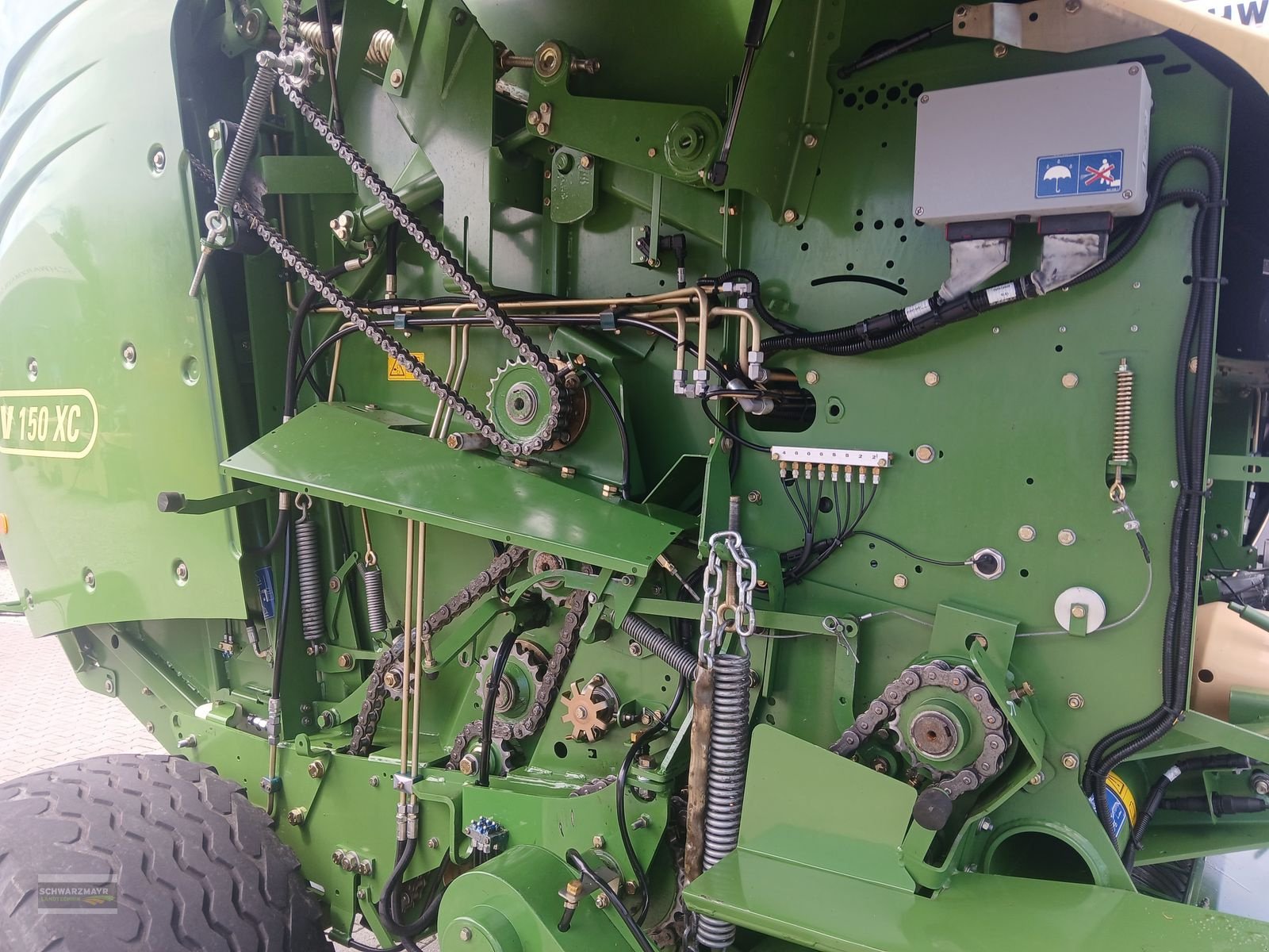 Rundballenpresse typu Krone Comprima V150 XC, Gebrauchtmaschine v Aurolzmünster (Obrázek 13)