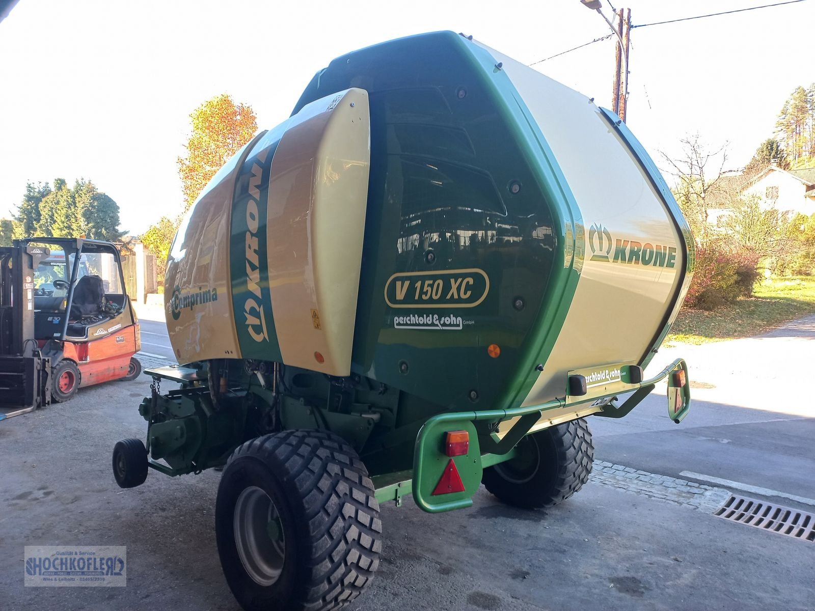 Rundballenpresse typu Krone Comprima V150  XC, Gebrauchtmaschine v Wies (Obrázek 4)