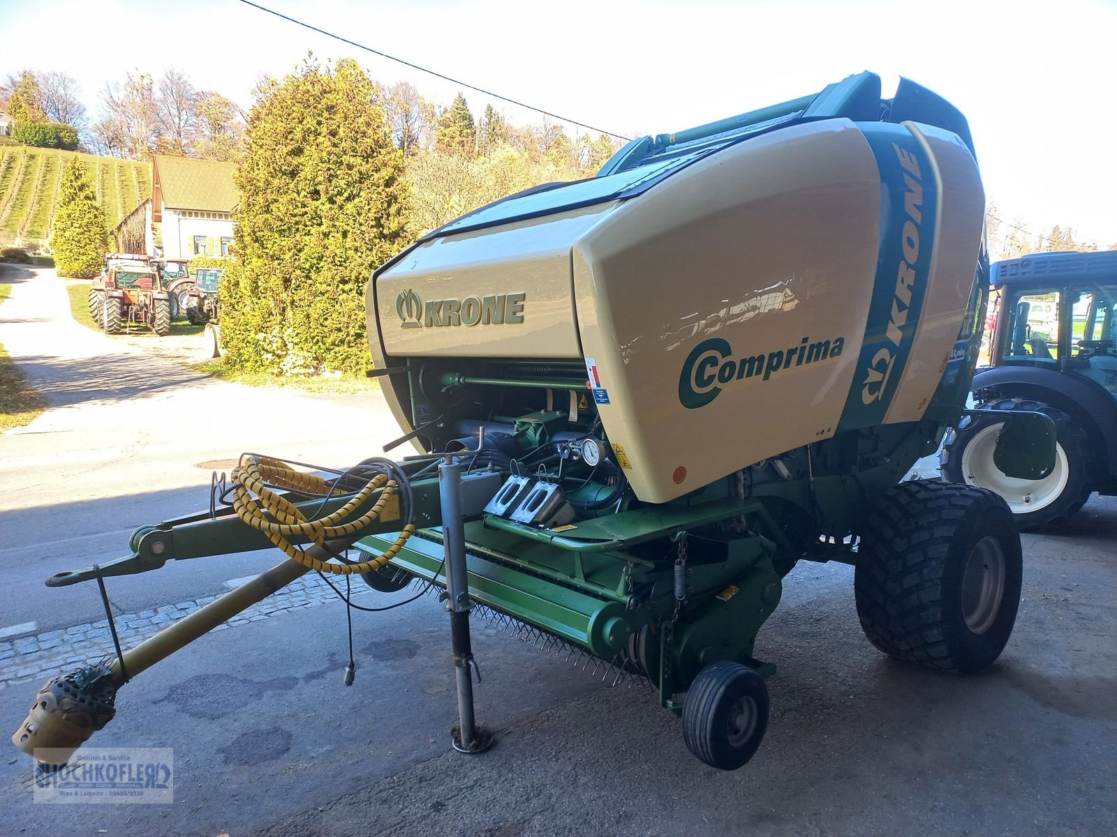 Rundballenpresse typu Krone Comprima V150  XC, Gebrauchtmaschine v Wies (Obrázek 3)
