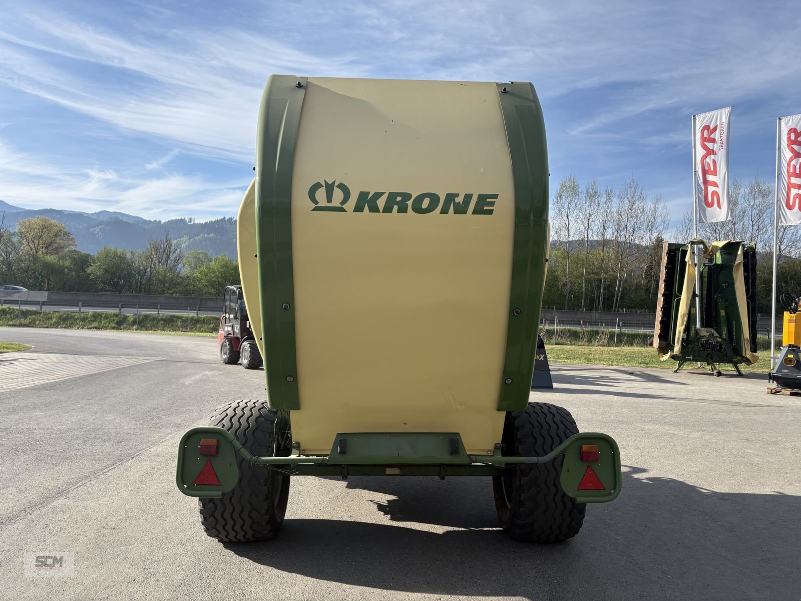 Rundballenpresse Türe ait Krone Comprima V180XC, Gebrauchtmaschine içinde St. Marein (resim 4)