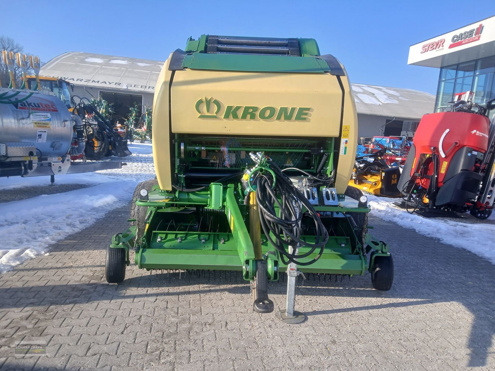 Rundballenpresse del tipo Krone Comrima V 150 XC Plus Tandem, Gebrauchtmaschine In Aurolzmünster (Immagine 7)
