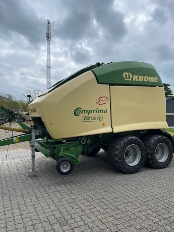 Rundballenpresse des Typs Krone CV 150 XC Extreme, Gebrauchtmaschine in Kongerslev (Bild 1)