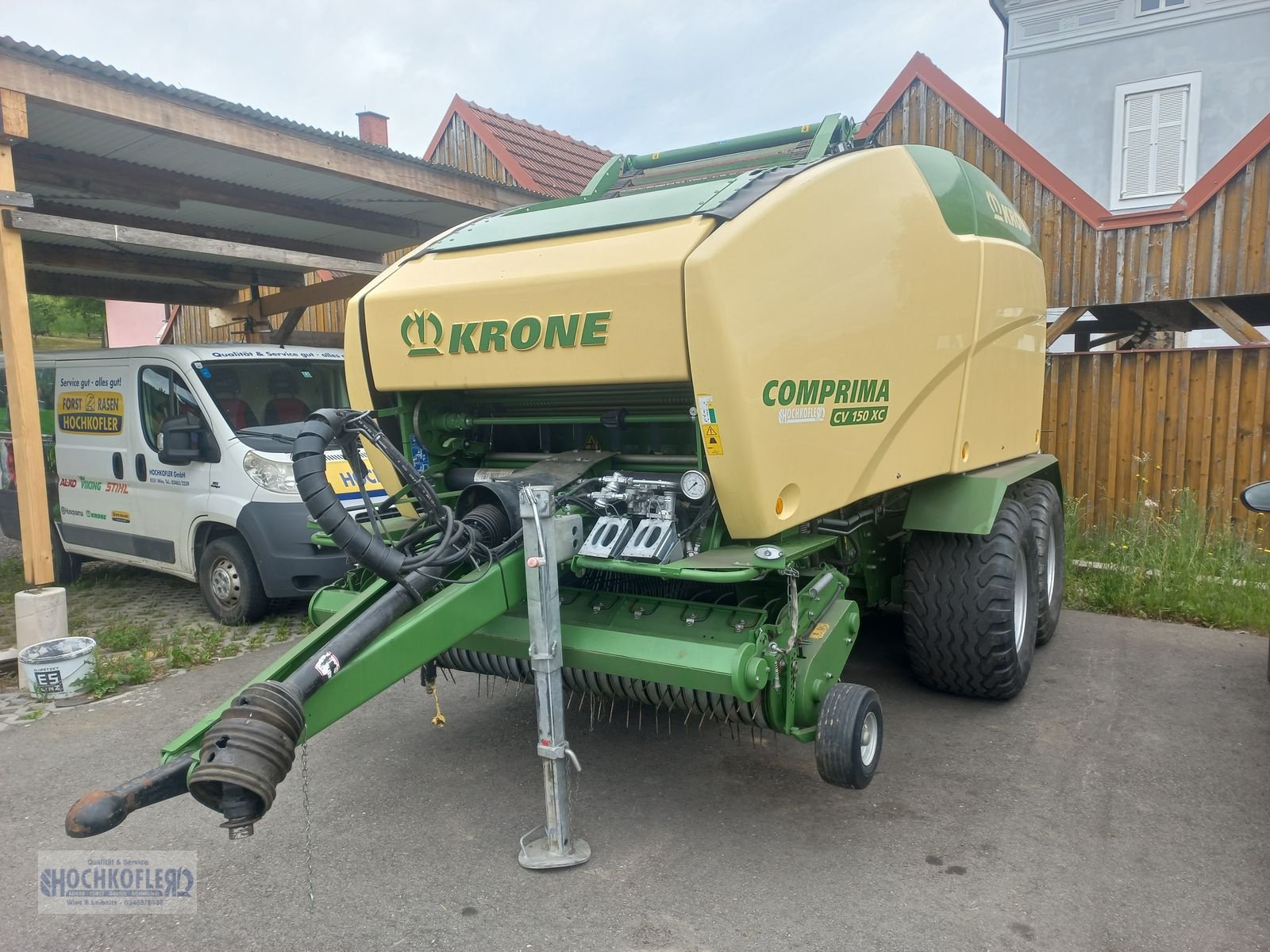Rundballenpresse от тип Krone CV 150 XC, Gebrauchtmaschine в Wies (Снимка 3)