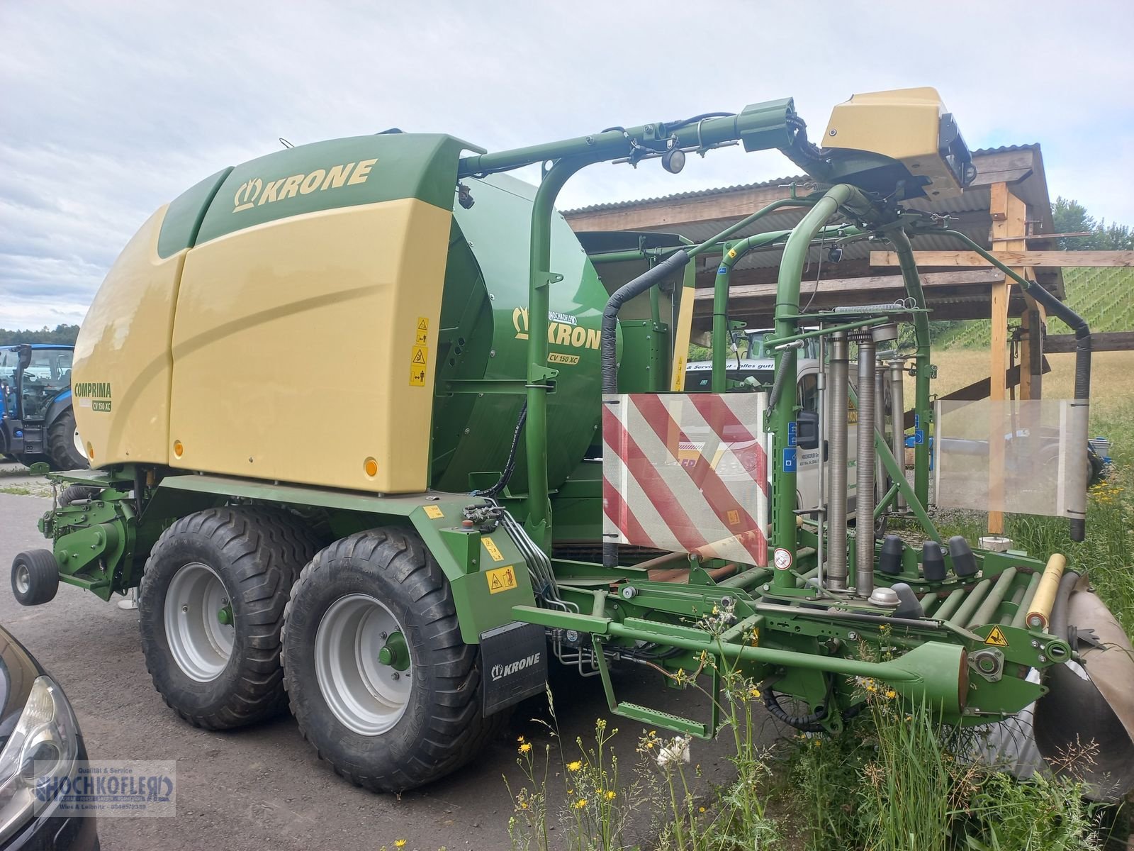 Rundballenpresse от тип Krone CV 150 XC, Gebrauchtmaschine в Wies (Снимка 4)