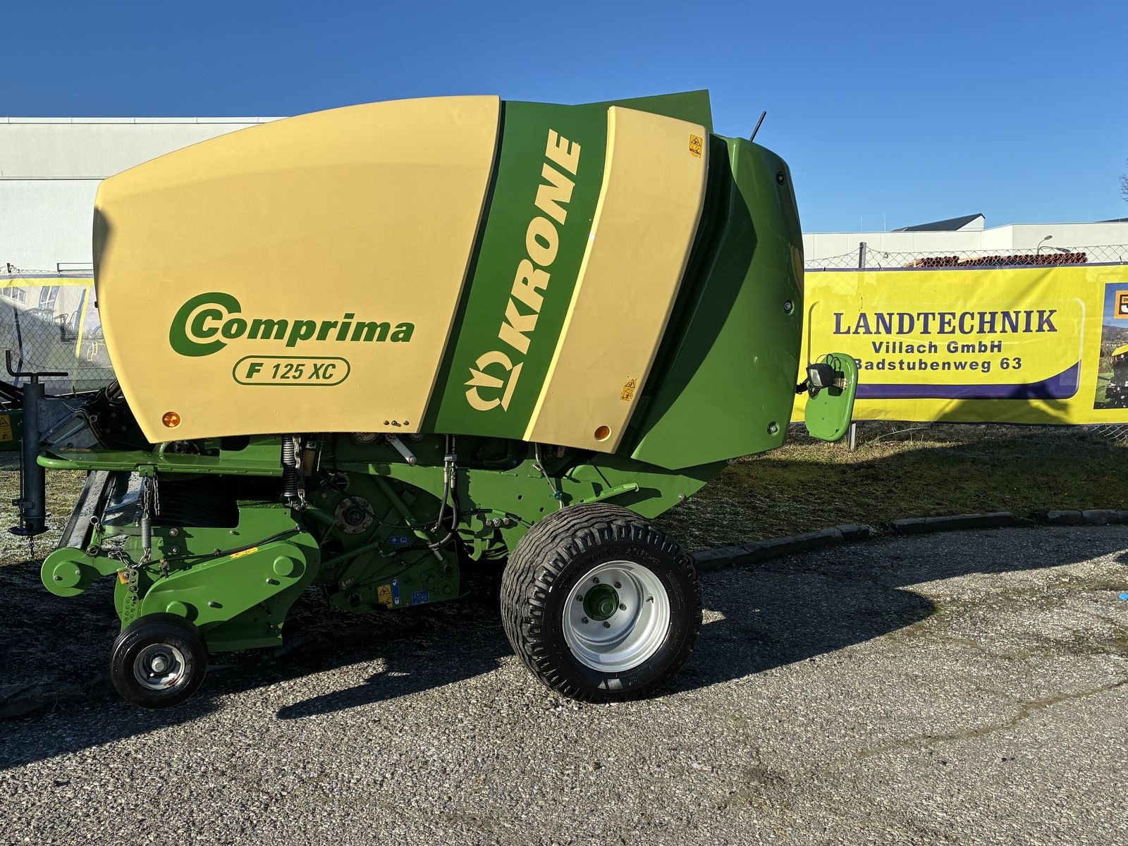 Rundballenpresse des Typs Krone F 125 XC, Gebrauchtmaschine in Villach (Bild 2)