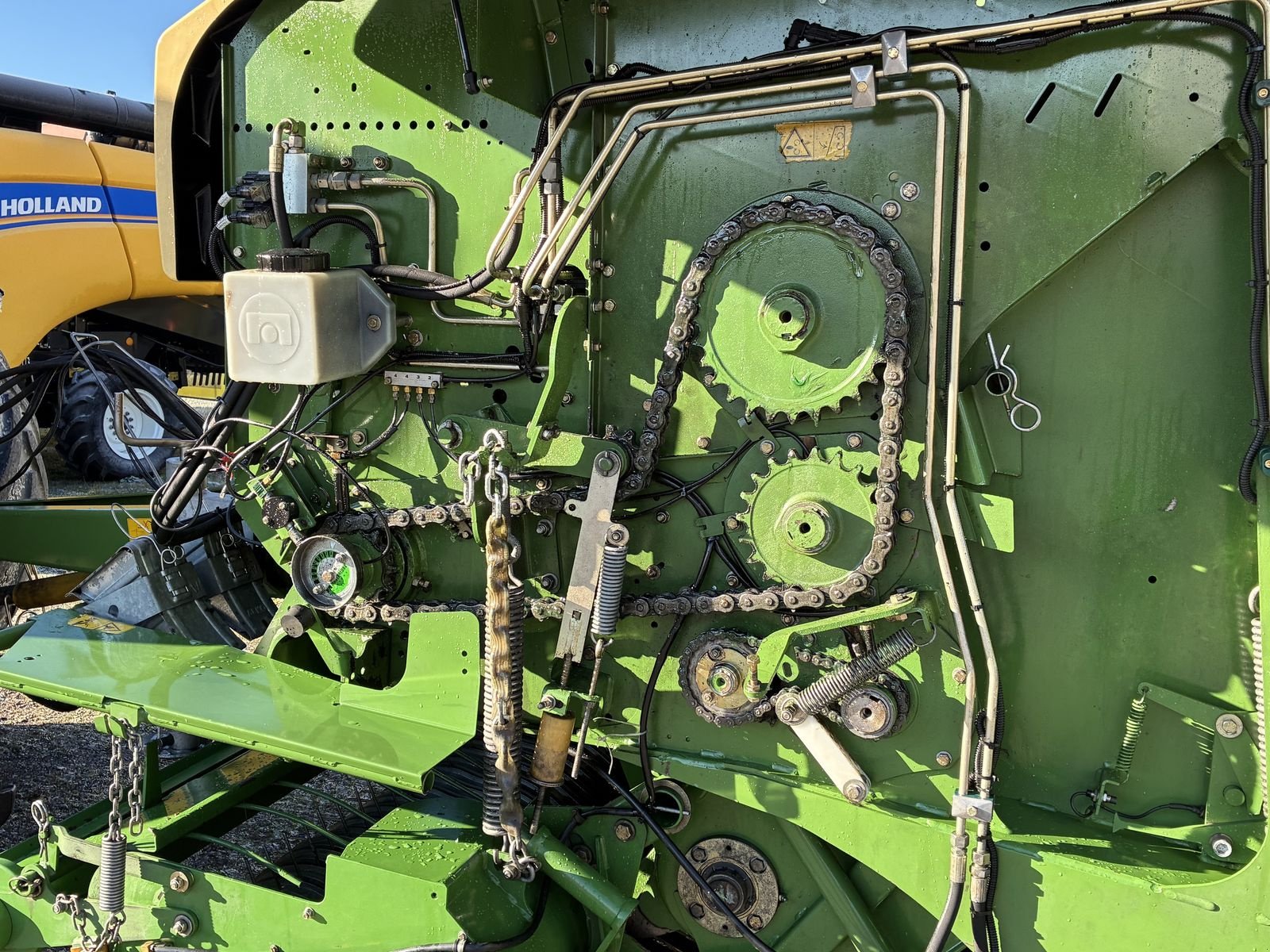 Rundballenpresse des Typs Krone F 125 XC, Gebrauchtmaschine in Villach (Bild 11)