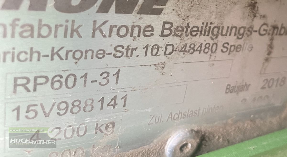 Rundballenpresse des Typs Krone Fortima 1500 MC, Gebrauchtmaschine in Kronstorf (Bild 9)