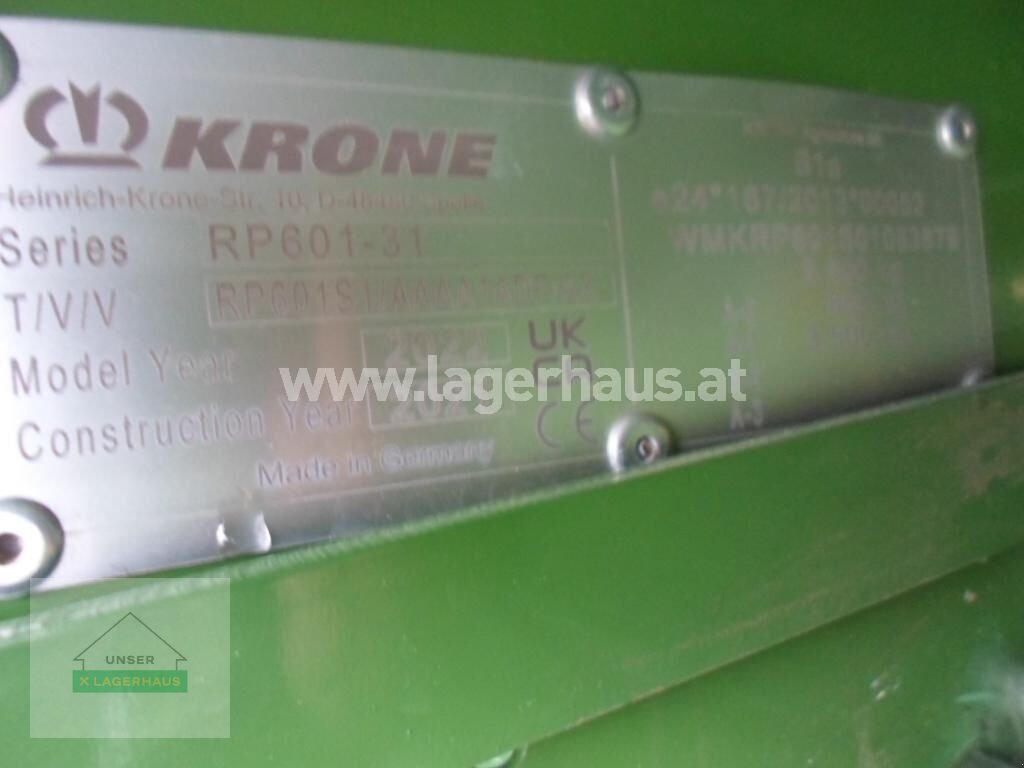 Rundballenpresse del tipo Krone FORTIMA 1500 MC, Gebrauchtmaschine In Ottensheim (Immagine 11)