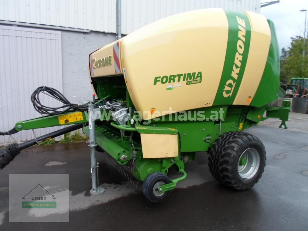 Rundballenpresse del tipo Krone FORTIMA 1500 MC, Gebrauchtmaschine In Ottensheim (Immagine 1)