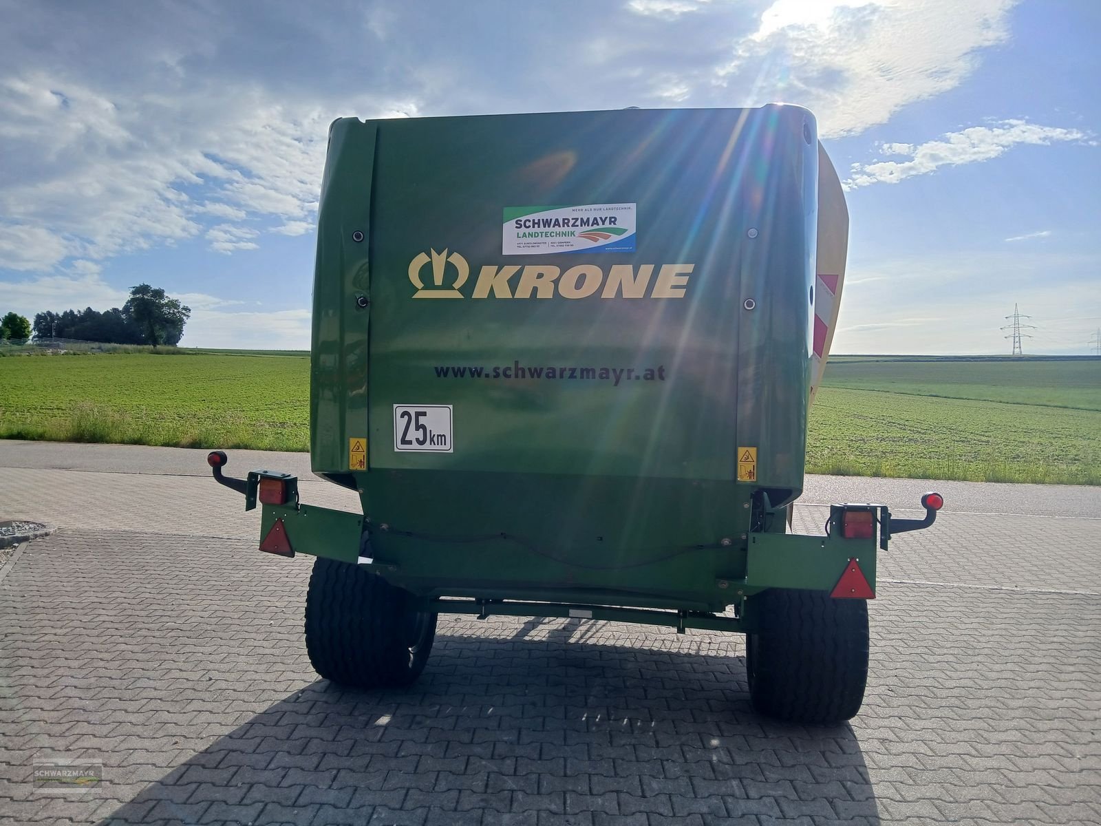 Rundballenpresse des Typs Krone Fortima 1500 Multi Cut (1500 MC), Gebrauchtmaschine in Aurolzmünster (Bild 5)