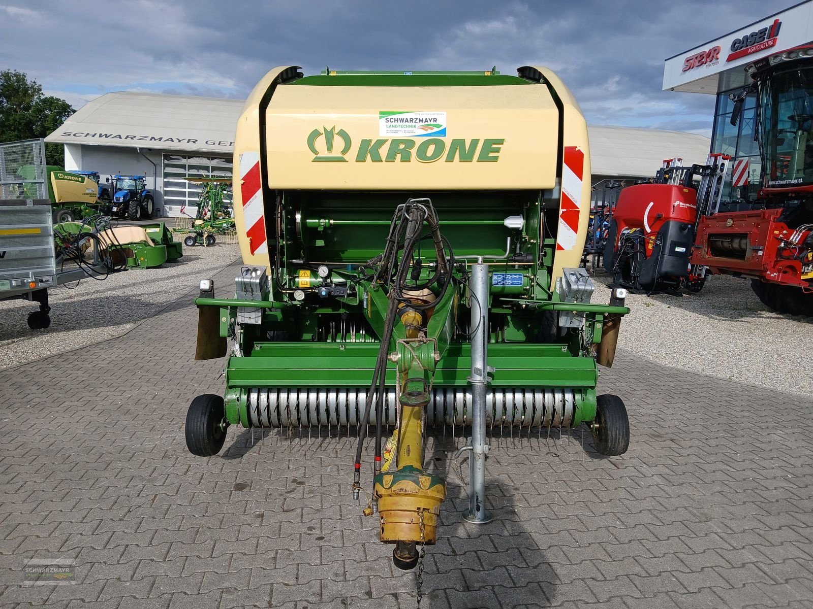 Rundballenpresse des Typs Krone Fortima 1500 Multi Cut (1500 MC), Gebrauchtmaschine in Aurolzmünster (Bild 7)
