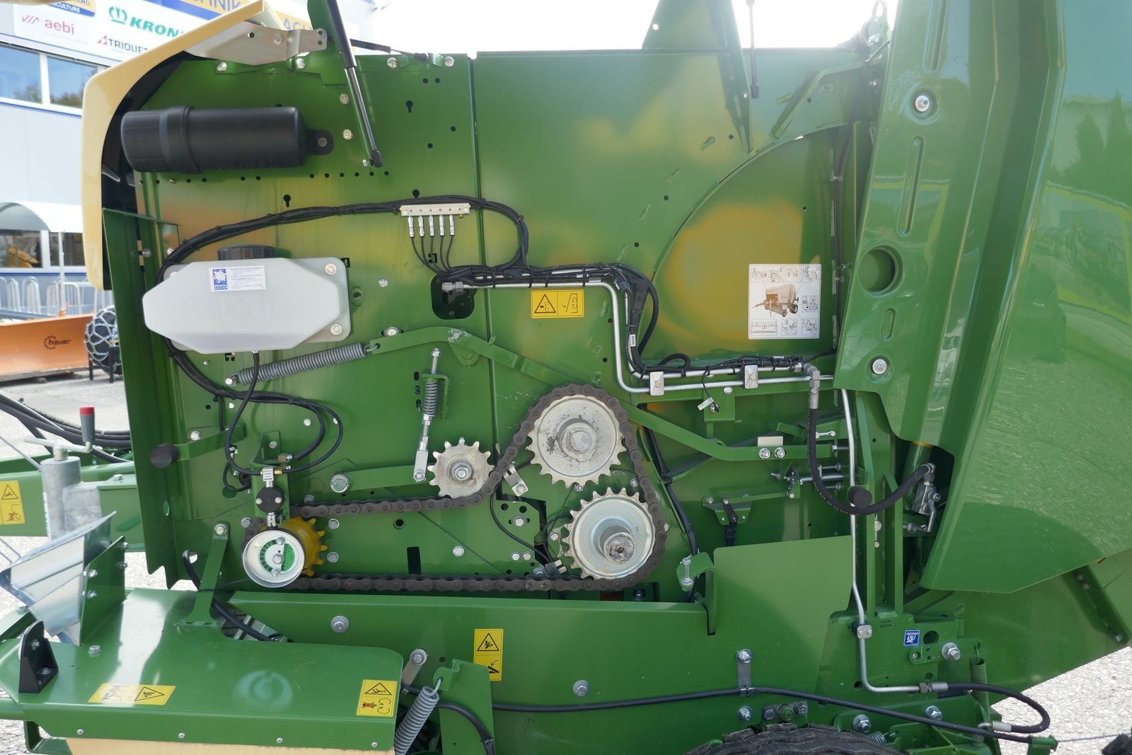 Rundballenpresse Türe ait Krone Fortima F 1250 MC Tandem, Gebrauchtmaschine içinde Villach (resim 11)