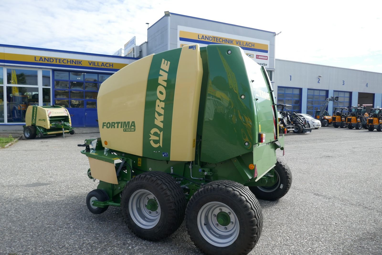 Rundballenpresse Türe ait Krone Fortima F 1250 MC Tandem, Gebrauchtmaschine içinde Villach (resim 10)