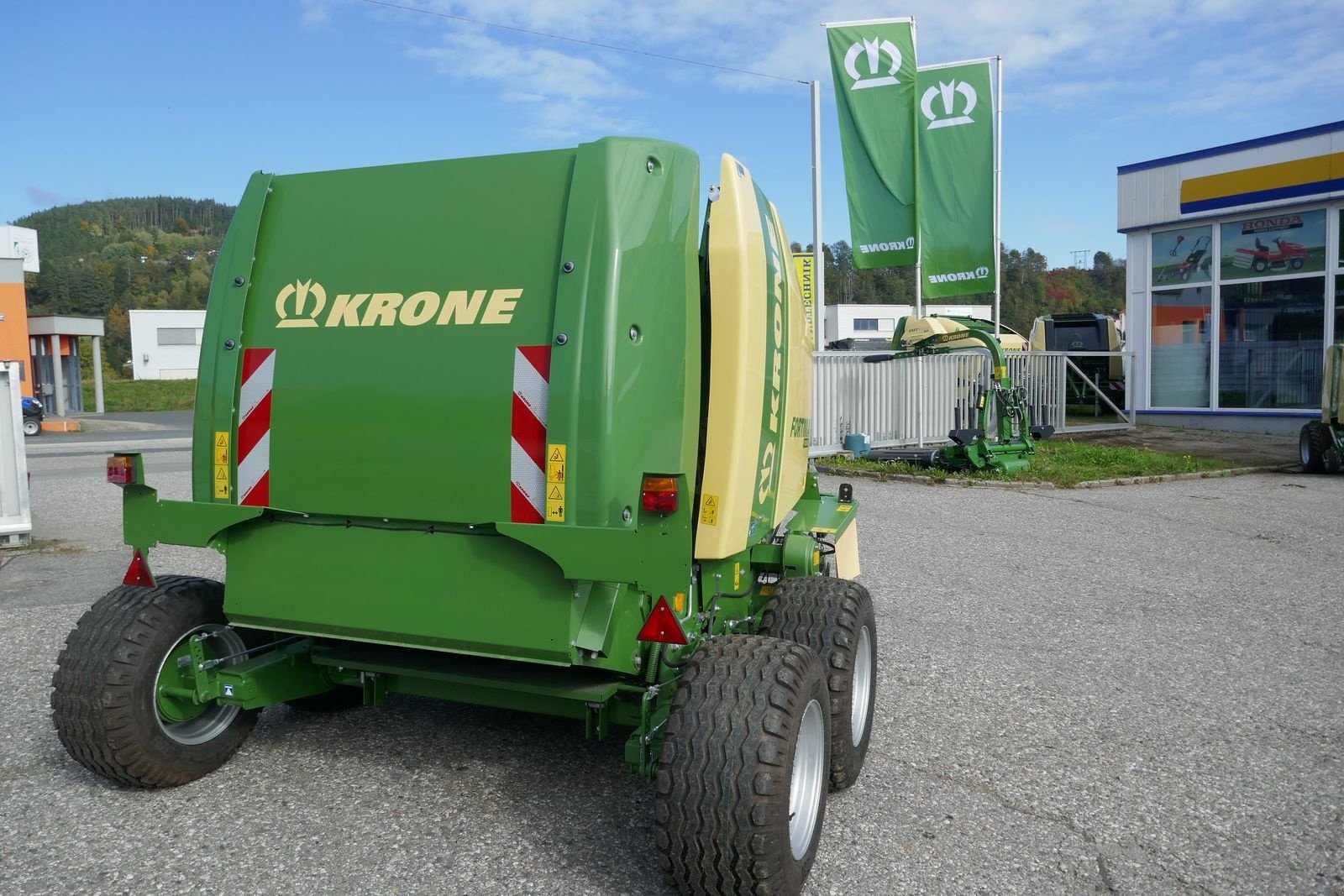 Rundballenpresse Türe ait Krone Fortima F 1250 MC Tandem, Gebrauchtmaschine içinde Villach (resim 13)