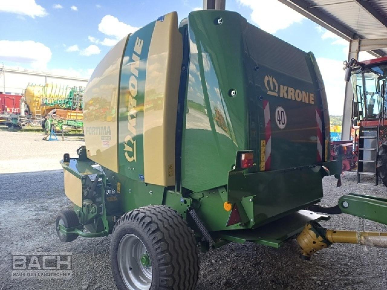 Rundballenpresse του τύπου Krone FORTIMA F 1250 MC, Neumaschine σε Boxberg-Seehof (Φωτογραφία 4)