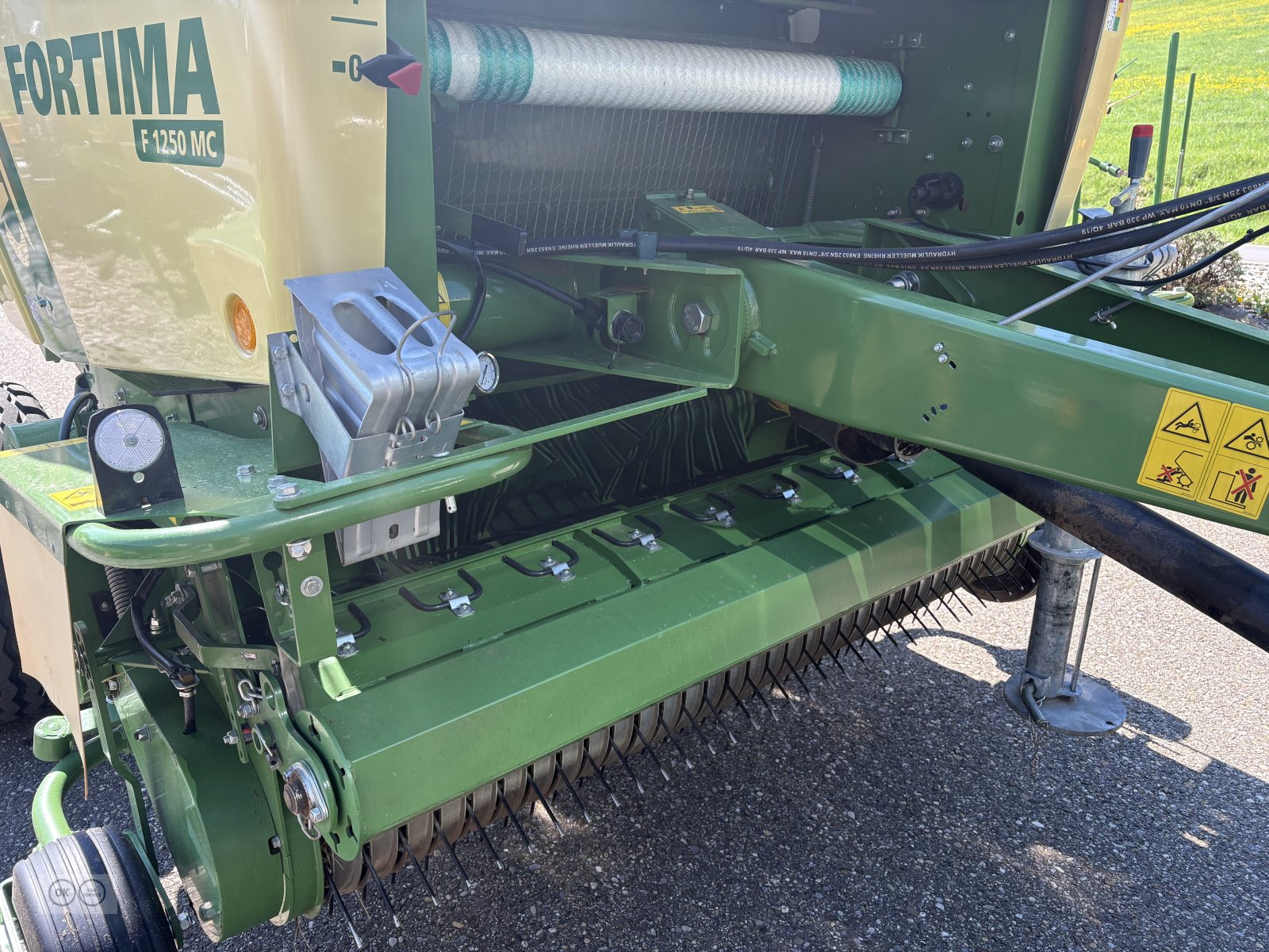 Rundballenpresse Türe ait Krone Fortima F 1250 MC, Gebrauchtmaschine içinde Titisee-Neustadt (resim 5)