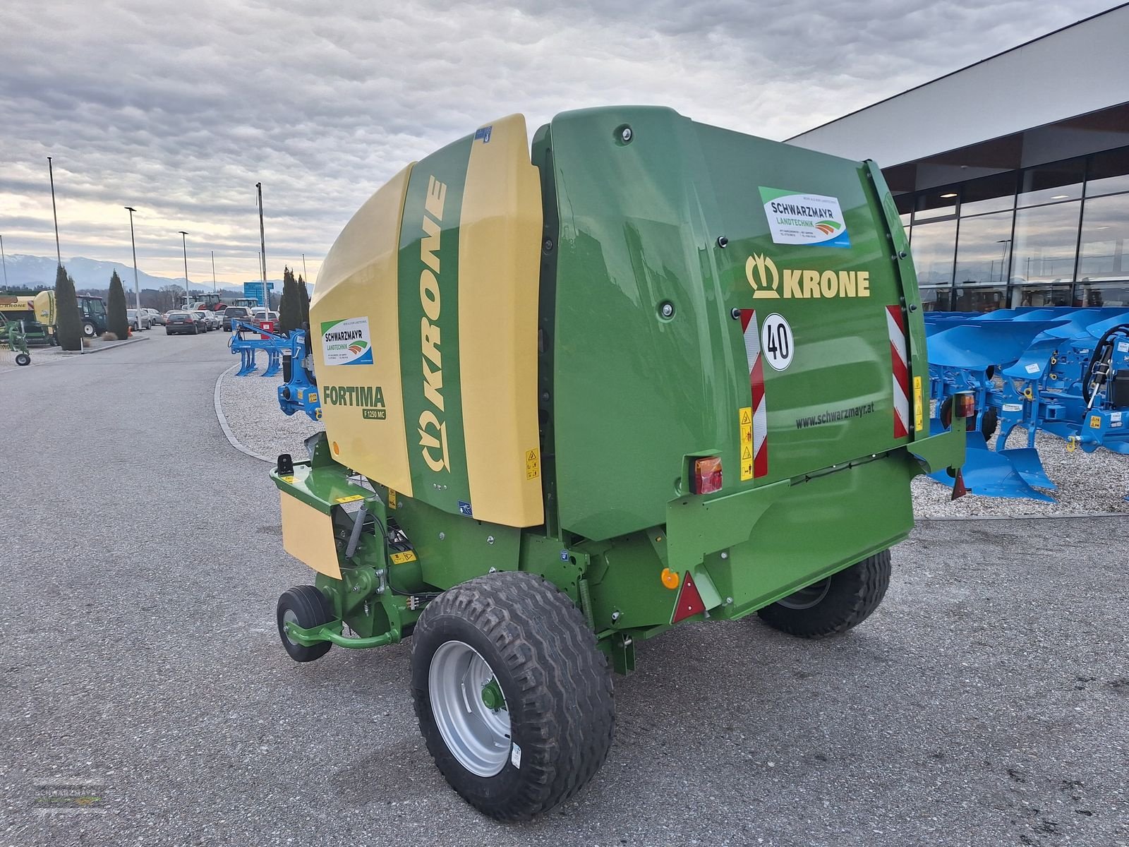 Rundballenpresse des Typs Krone Fortima F 1250 MC, Neumaschine in Gampern (Bild 5)