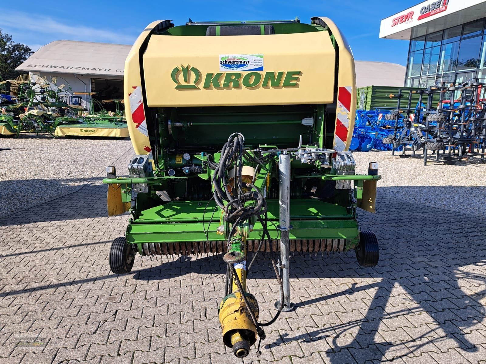 Rundballenpresse del tipo Krone Fortima V 1500 MC mit DL-Bremse, Gebrauchtmaschine In Gampern (Immagine 9)