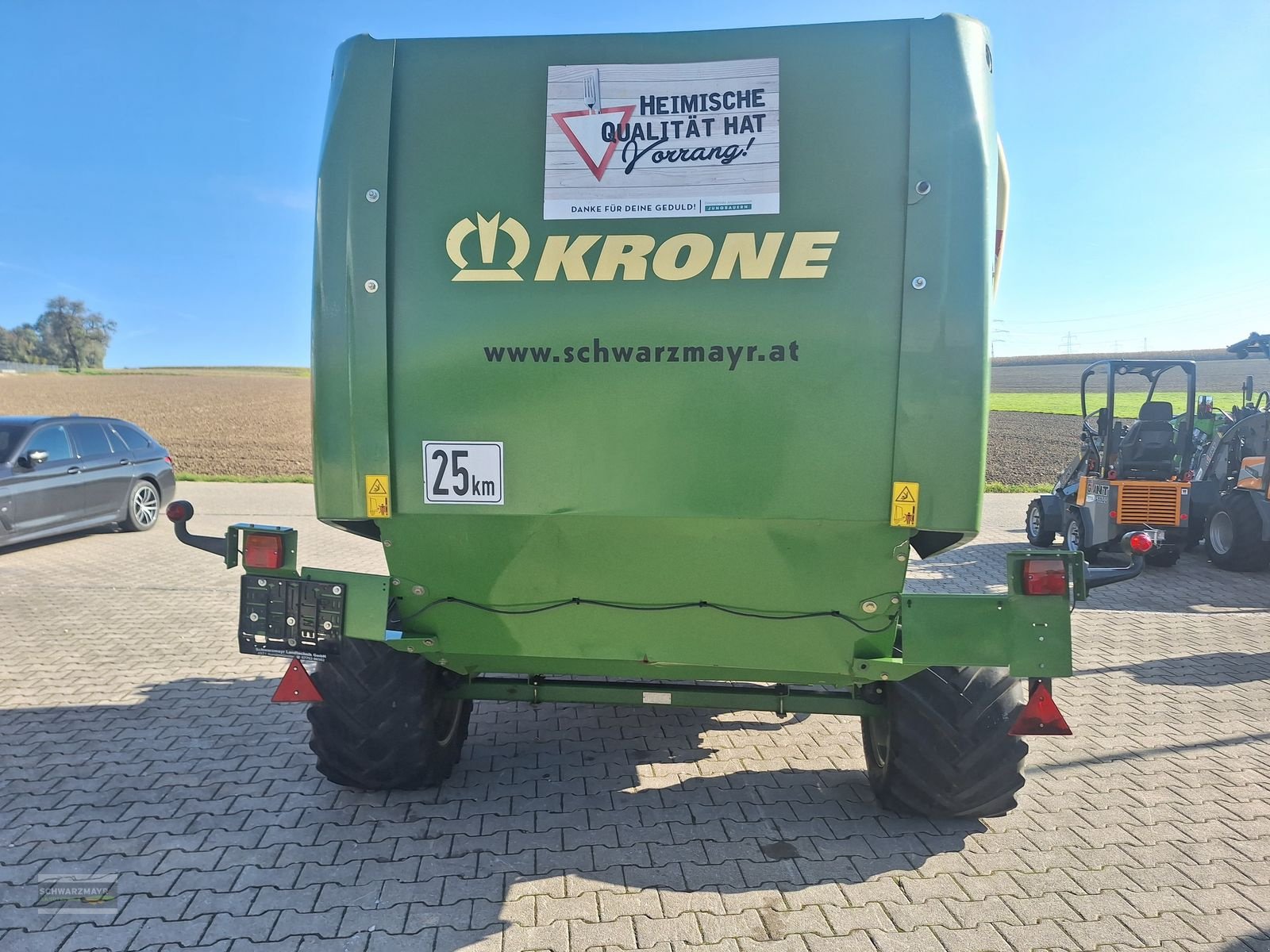 Rundballenpresse del tipo Krone Fortima V 1500 MC mit DL-Bremse, Gebrauchtmaschine In Gampern (Immagine 4)