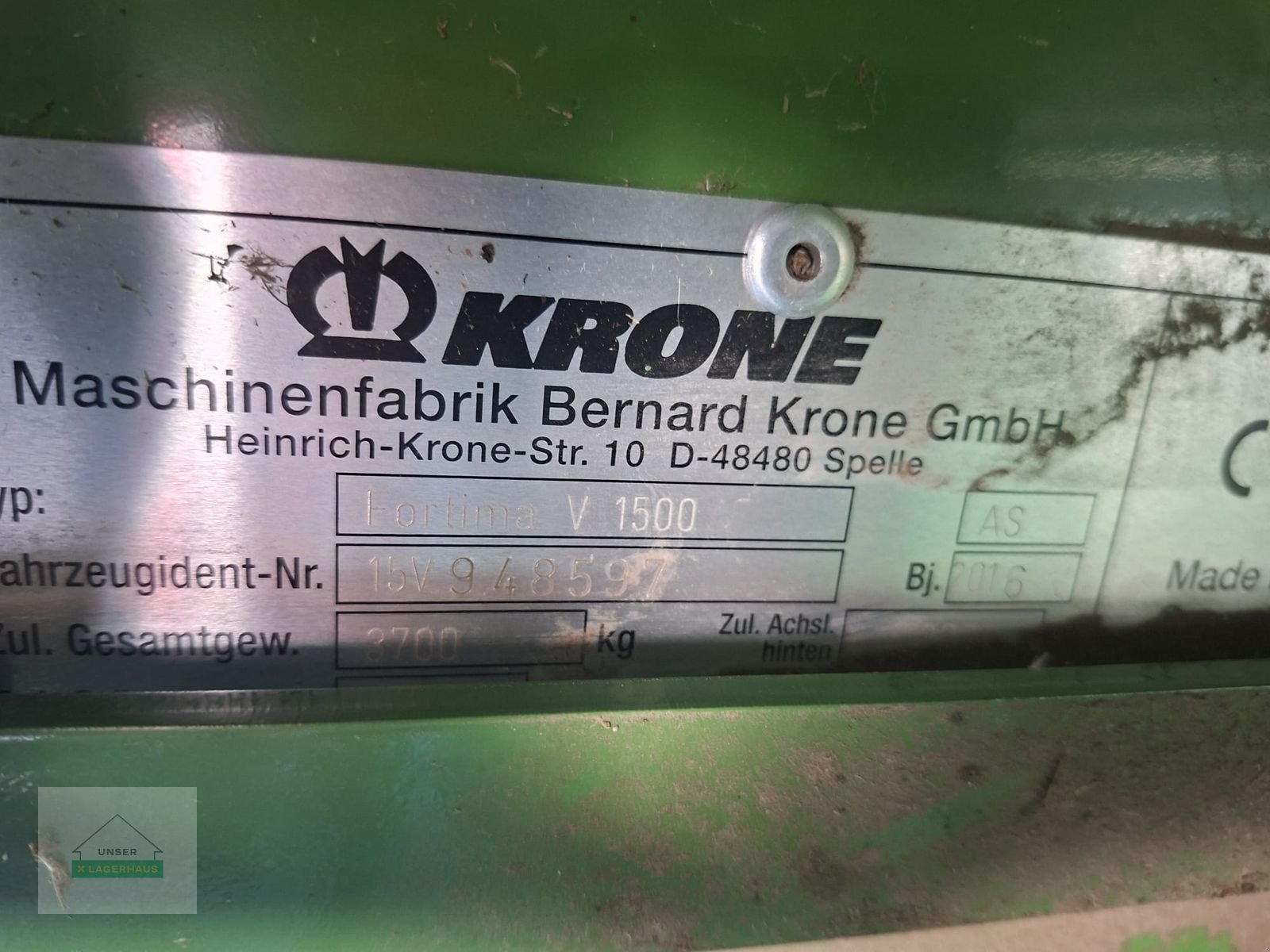 Rundballenpresse des Typs Krone Fortima V 1500 MC, Gebrauchtmaschine in Gleisdorf (Bild 4)
