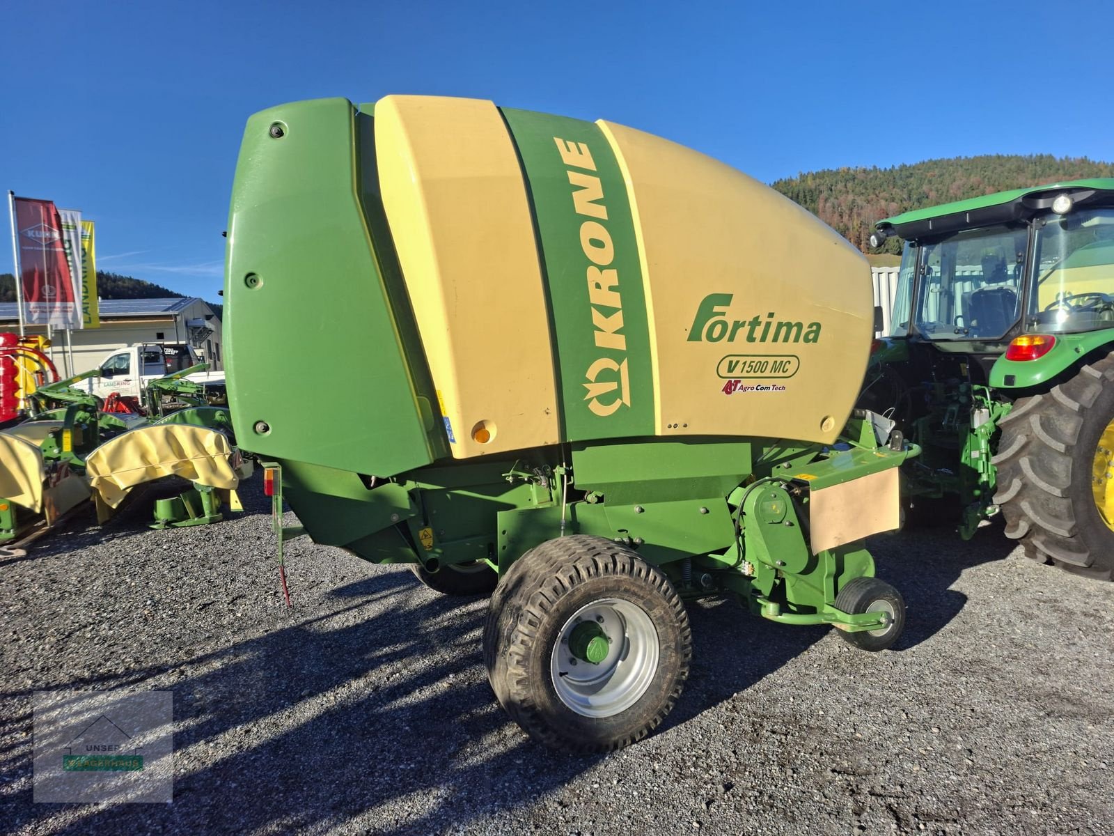 Rundballenpresse des Typs Krone Fortima V 1500 MC, Gebrauchtmaschine in Gleisdorf (Bild 3)