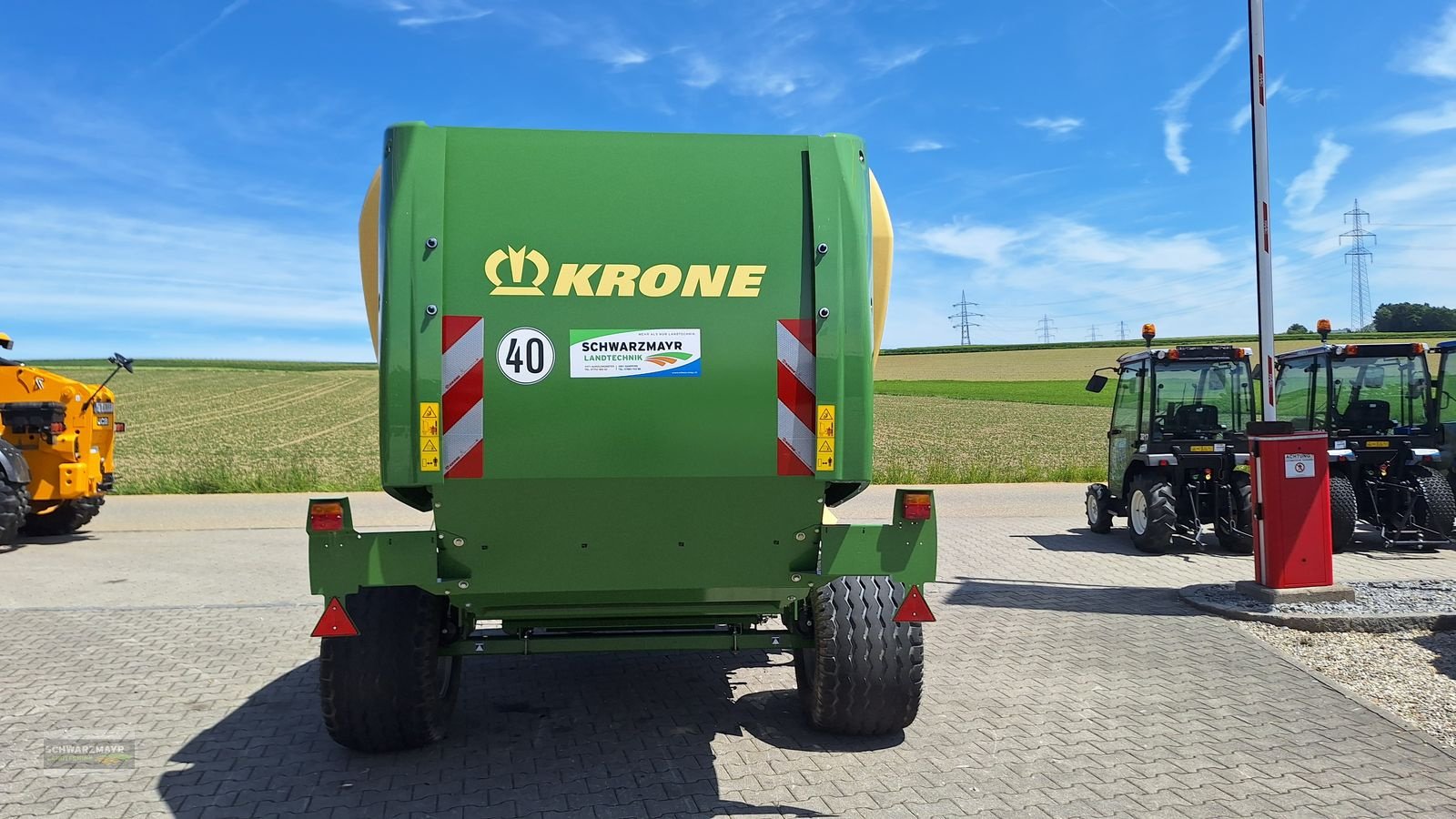 Rundballenpresse des Typs Krone Fortima V 1500 MC, Neumaschine in Aurolzmünster (Bild 5)