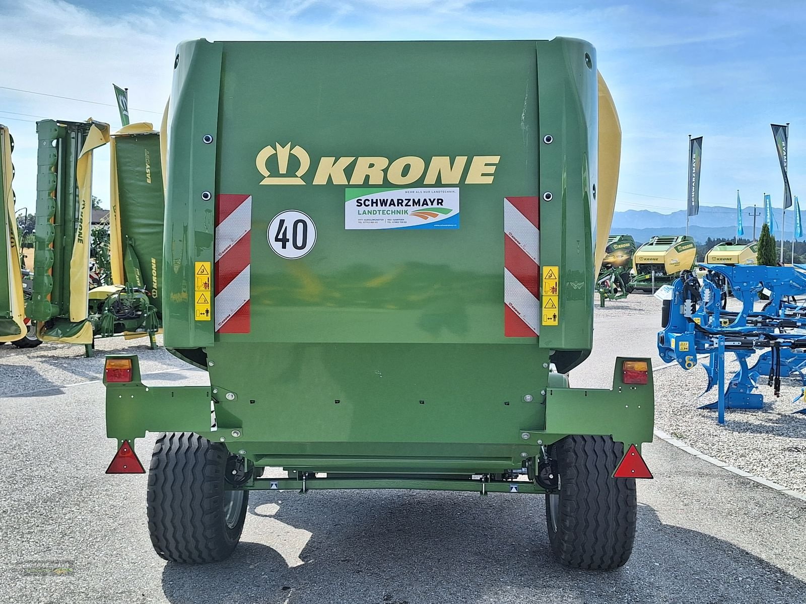 Rundballenpresse типа Krone Fortima V 1500 MC, Neumaschine в Aurolzmünster (Фотография 4)