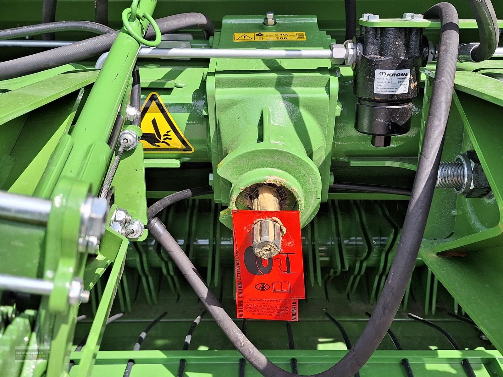 Rundballenpresse типа Krone Fortima V 1500 MC, Neumaschine в Aurolzmünster (Фотография 14)