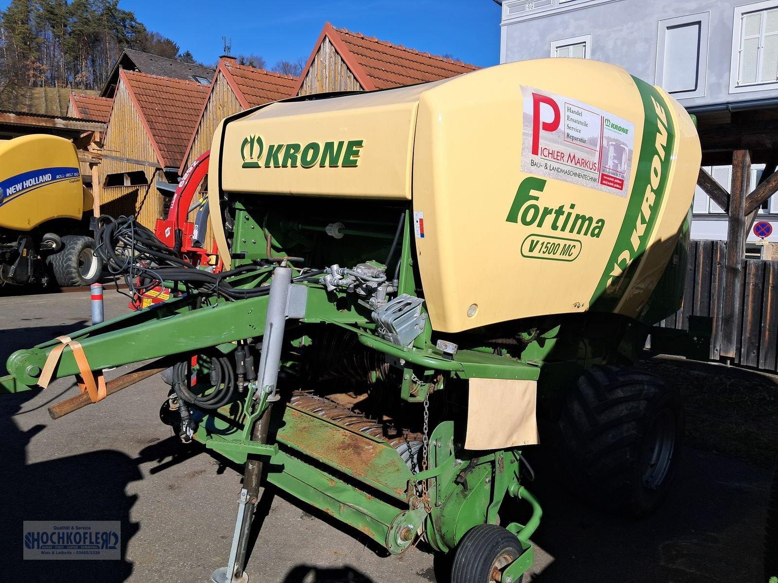 Rundballenpresse typu Krone Fortima V 1500 MC, Gebrauchtmaschine v Wies (Obrázek 2)