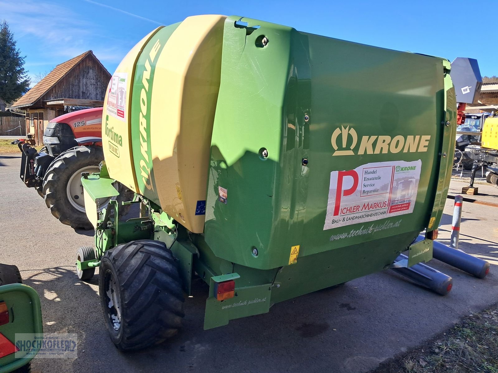 Rundballenpresse typu Krone Fortima V 1500 MC, Gebrauchtmaschine v Wies (Obrázek 4)