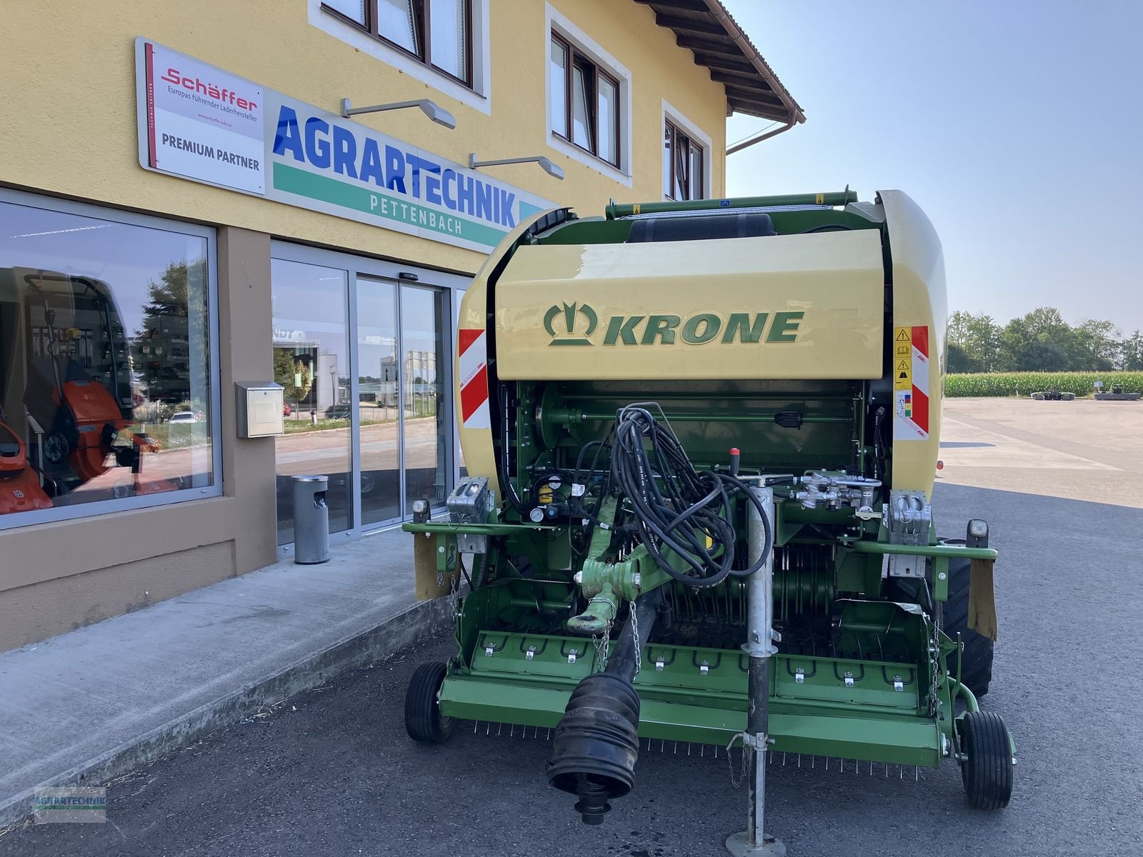 Rundballenpresse des Typs Krone Fortima V 1500 MC, Gebrauchtmaschine in Pettenbach (Bild 1)