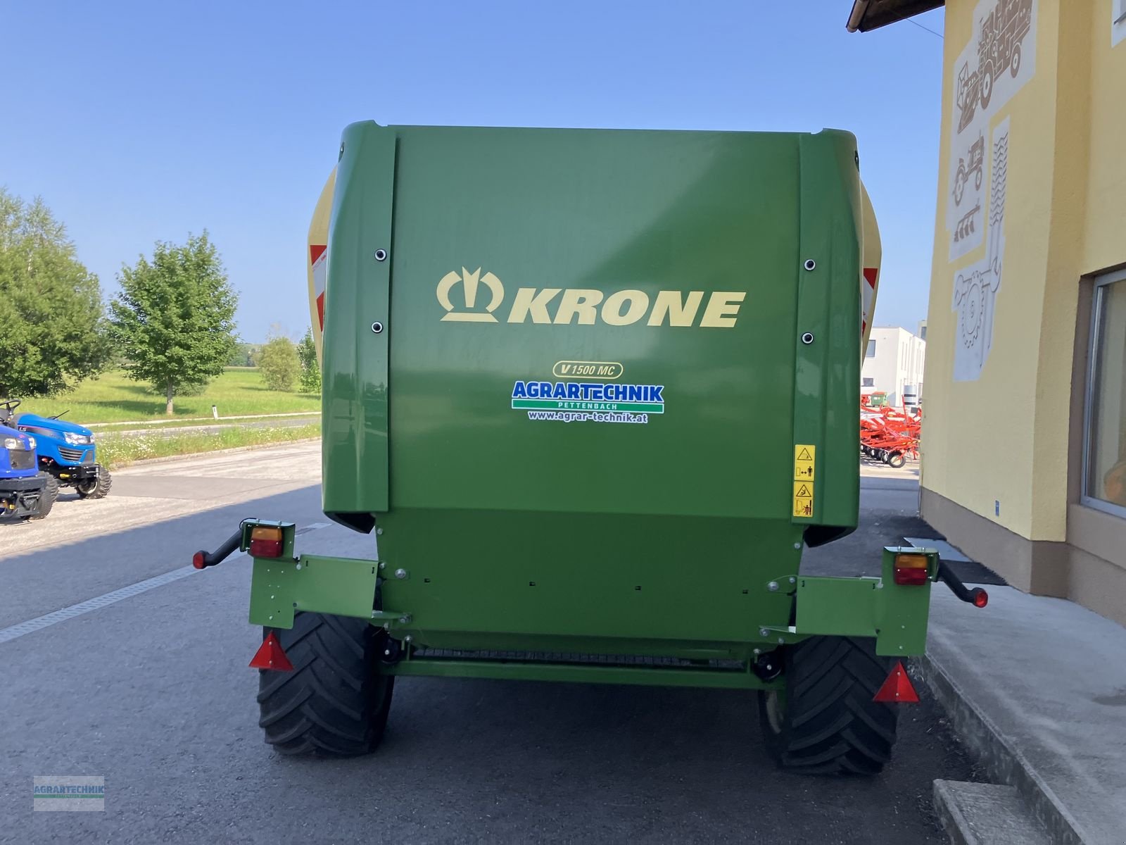 Rundballenpresse des Typs Krone Fortima V 1500 MC, Gebrauchtmaschine in Pettenbach (Bild 4)