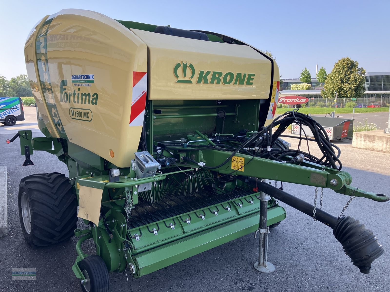Rundballenpresse des Typs Krone Fortima V 1500 MC, Gebrauchtmaschine in Pettenbach (Bild 5)