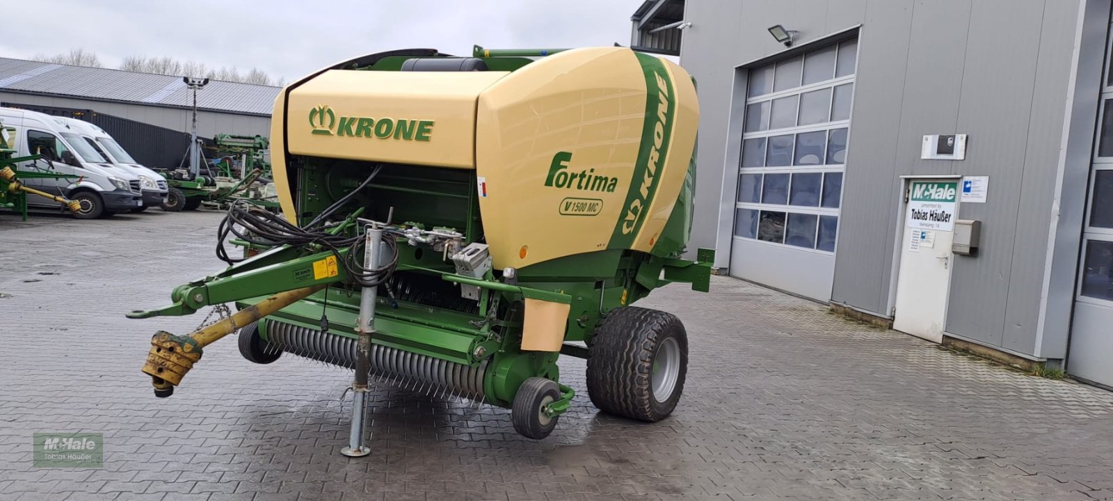 Rundballenpresse van het type Krone Fortima V 1500 MC, Gebrauchtmaschine in Borgholzhausen (Foto 8)