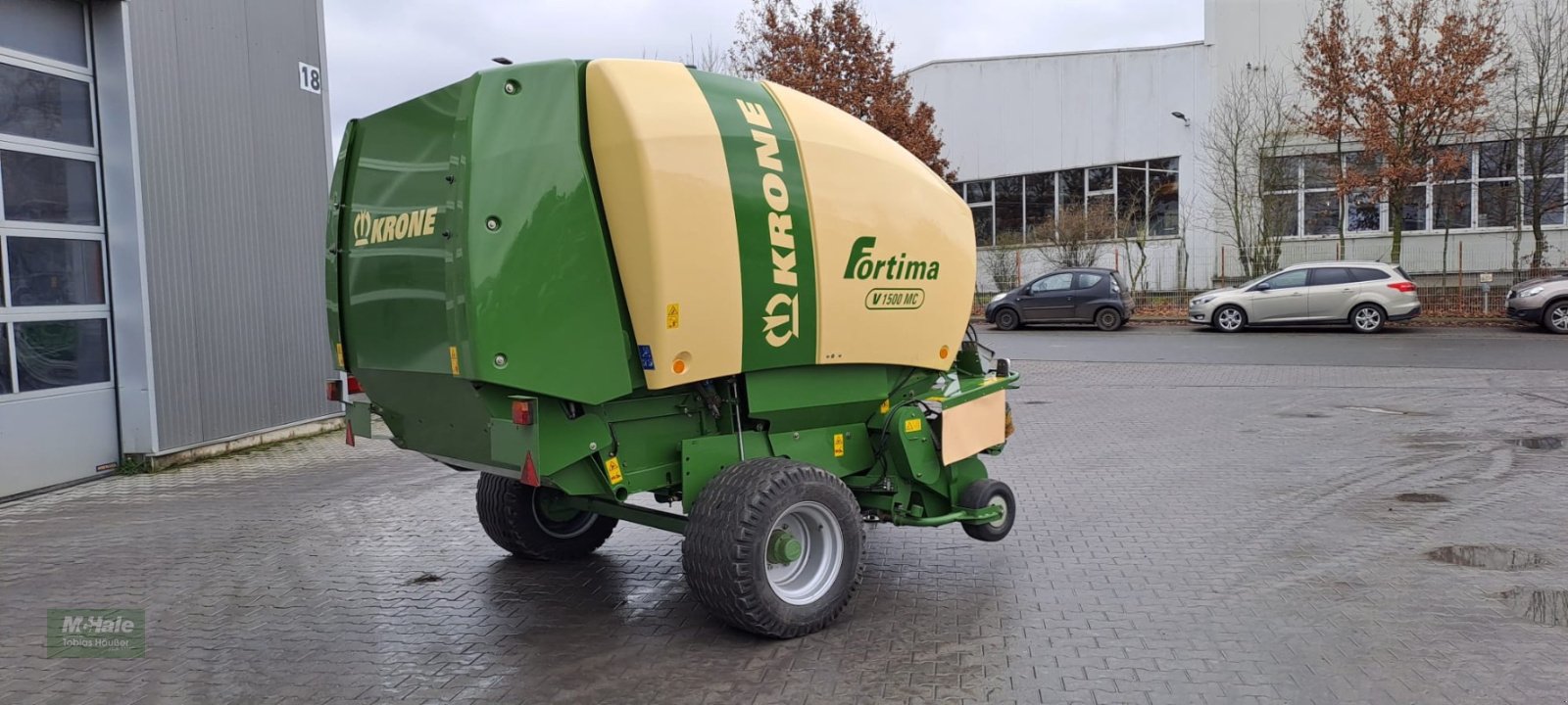 Rundballenpresse van het type Krone Fortima V 1500 MC, Gebrauchtmaschine in Borgholzhausen (Foto 3)