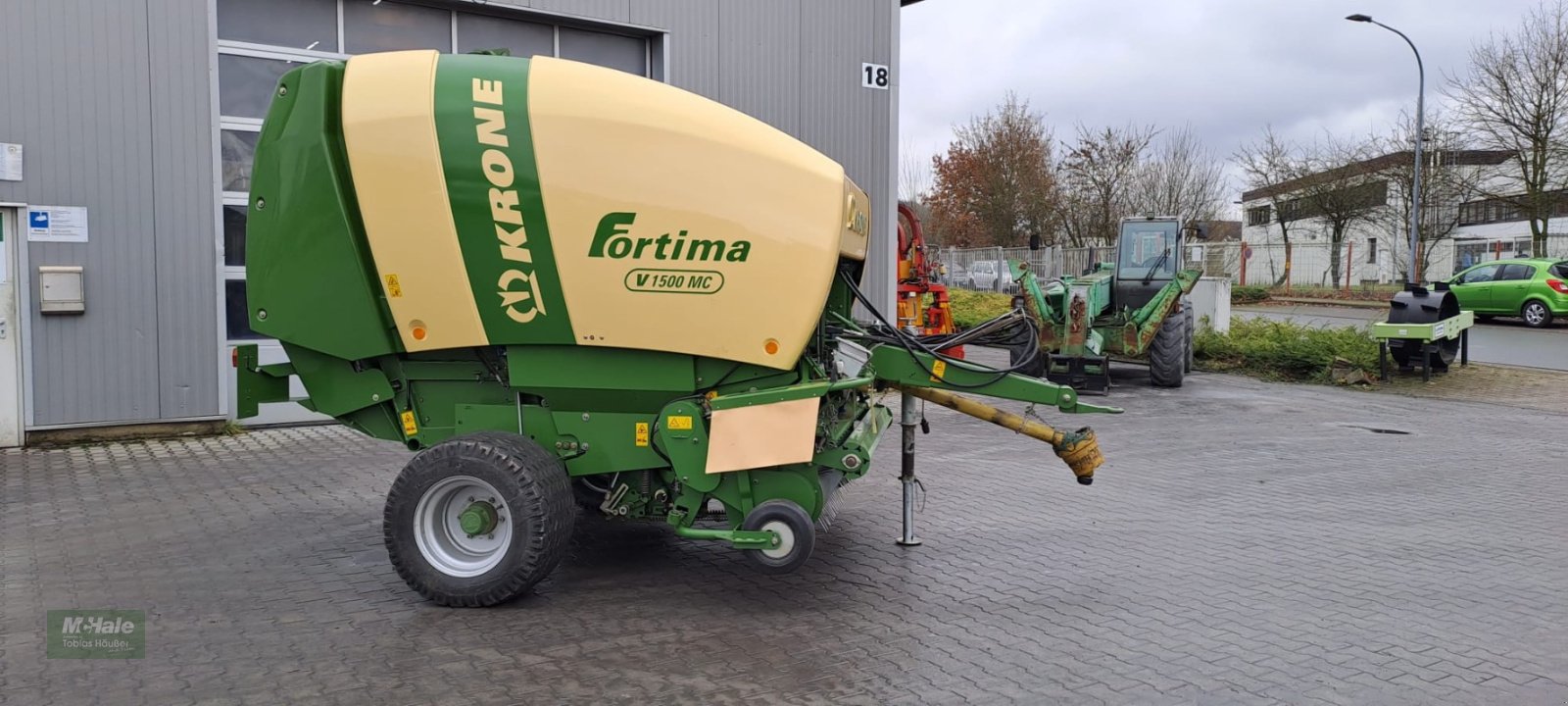 Rundballenpresse van het type Krone Fortima V 1500 MC, Gebrauchtmaschine in Borgholzhausen (Foto 2)