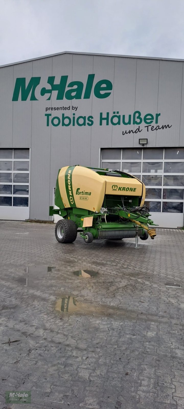 Rundballenpresse van het type Krone Fortima V 1500 MC, Gebrauchtmaschine in Borgholzhausen (Foto 1)