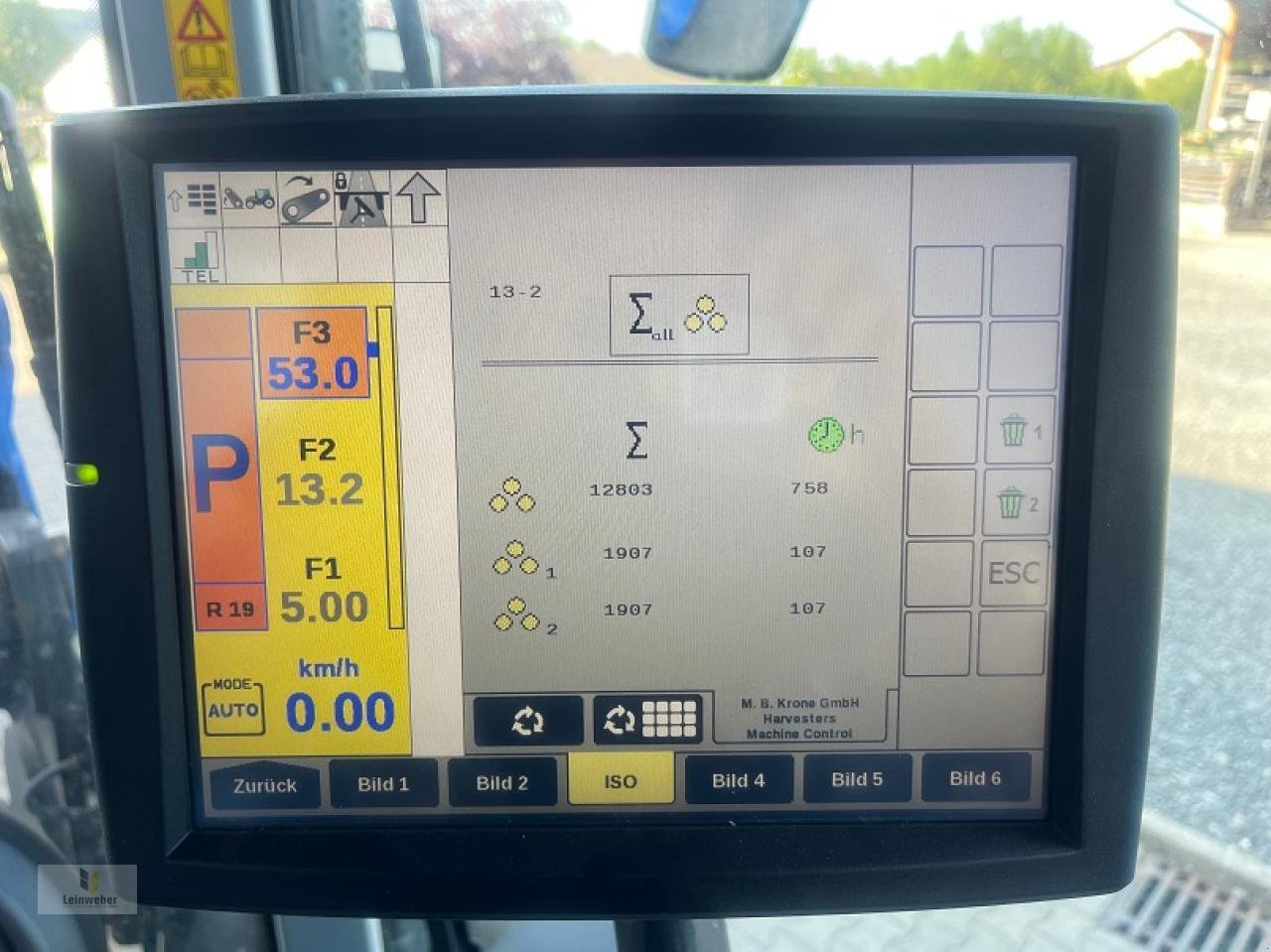 Rundballenpresse typu Krone Fortima V 1500 MC, Gebrauchtmaschine v Neuhof - Dorfborn (Obrázek 10)