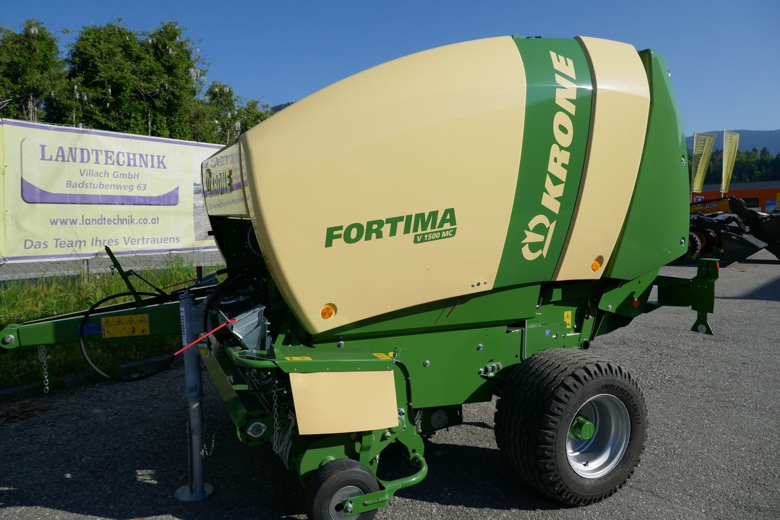 Rundballenpresse типа Krone Fortima V 1500 MC, Gebrauchtmaschine в Villach (Фотография 13)