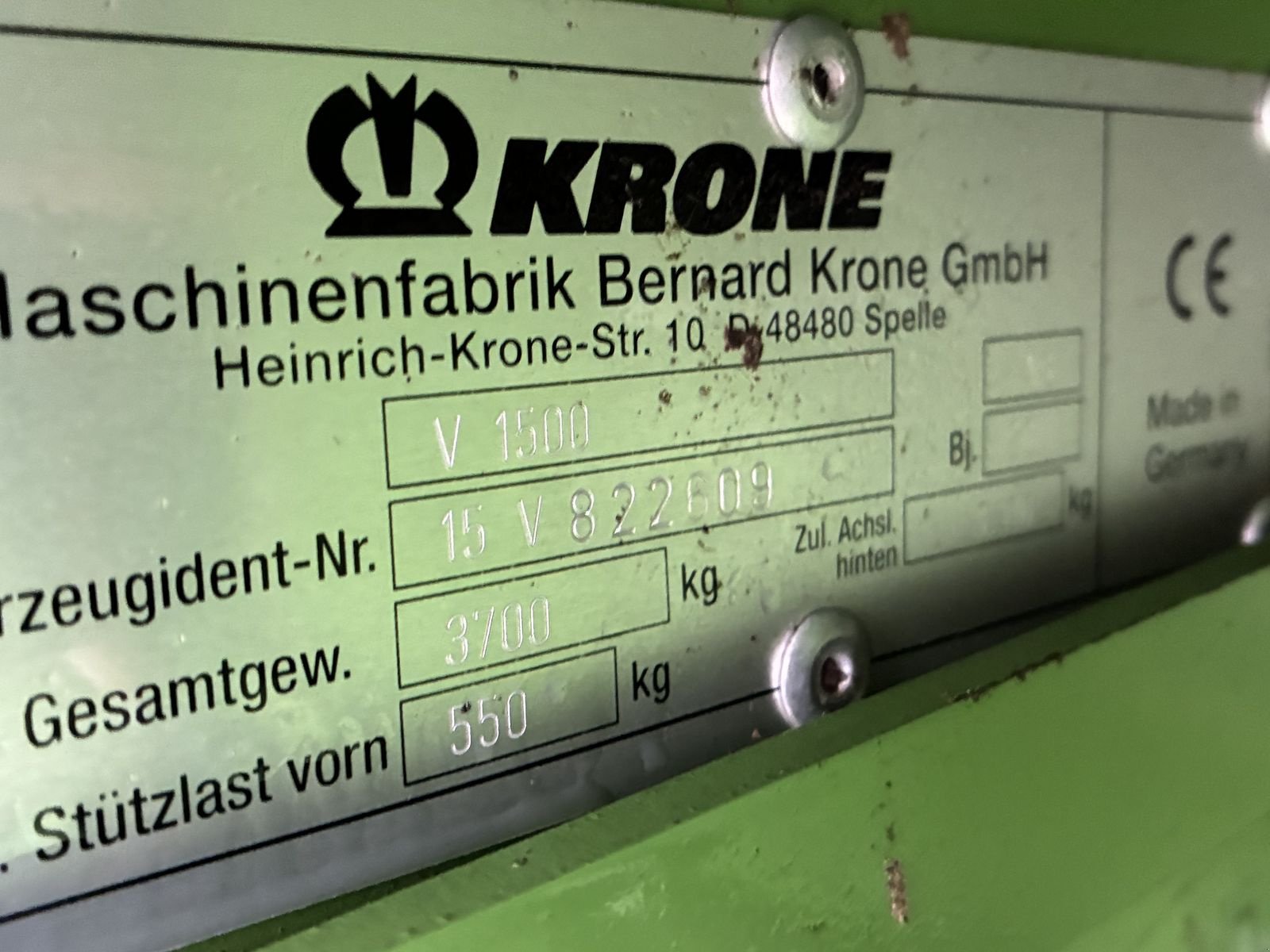 Rundballenpresse des Typs Krone Fortima V 1500 MC, Gebrauchtmaschine in Villach (Bild 10)