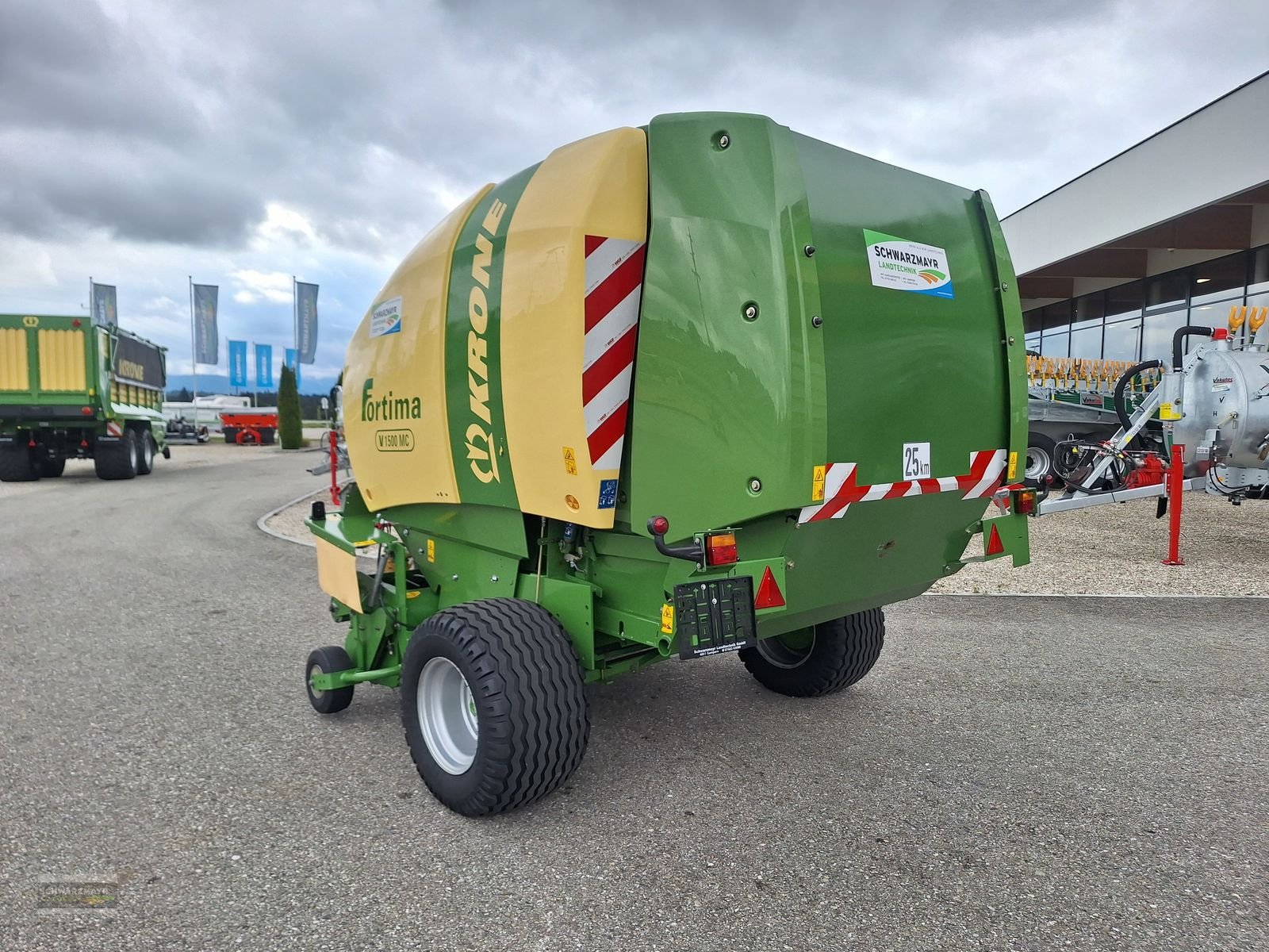 Rundballenpresse типа Krone Fortima V 1500 MC, Gebrauchtmaschine в Gampern (Фотография 9)