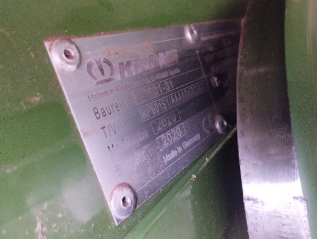 Rundballenpresse typu Krone Fortima v 1500mc, Gebrauchtmaschine v Saint-Rémy (Obrázek 9)