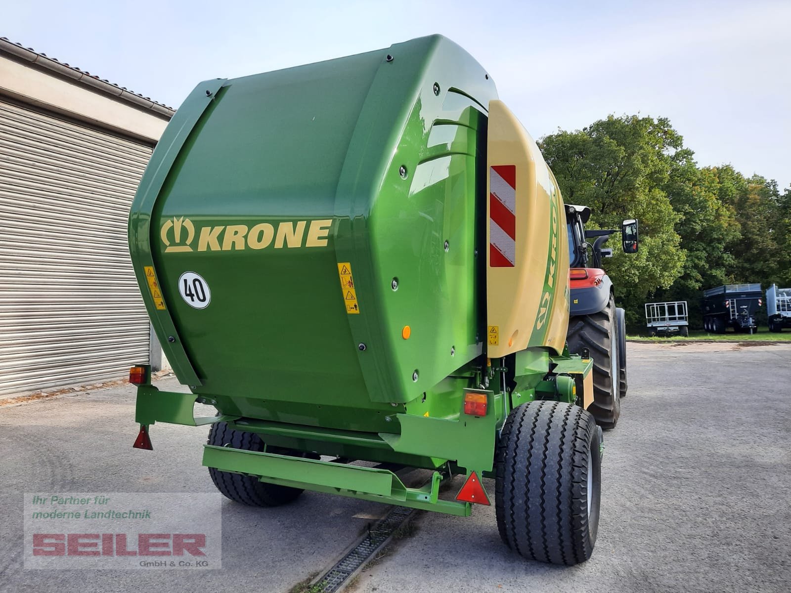 Rundballenpresse des Typs Krone Fortima V 1800 MC, Neumaschine in Ansbach (Bild 8)