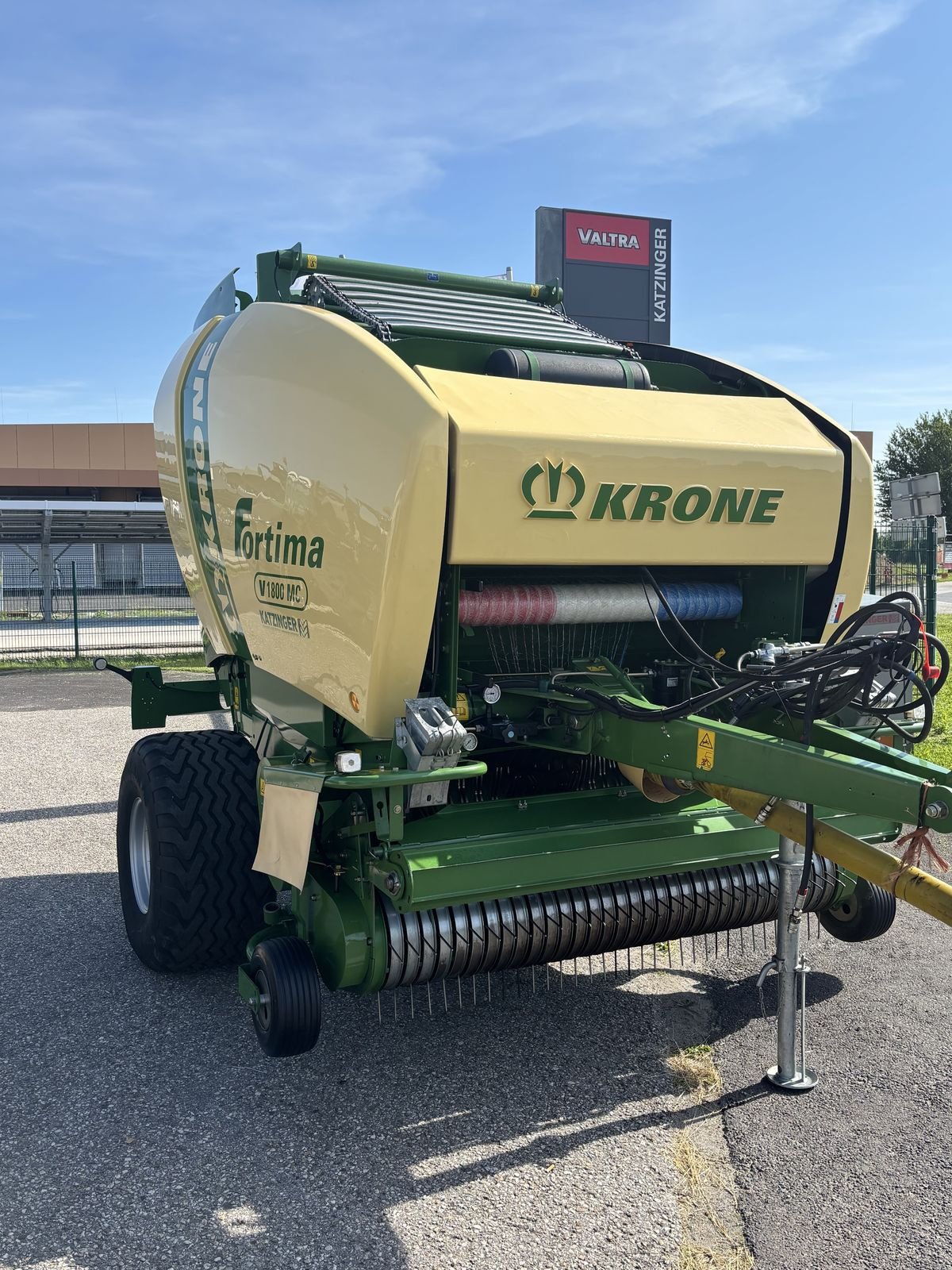 Rundballenpresse типа Krone Fortima  V 1800 MC, Gebrauchtmaschine в Arnreit (Фотография 1)